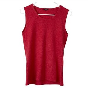 Pure Amici Cashmere Sleeveless Sweater Large
